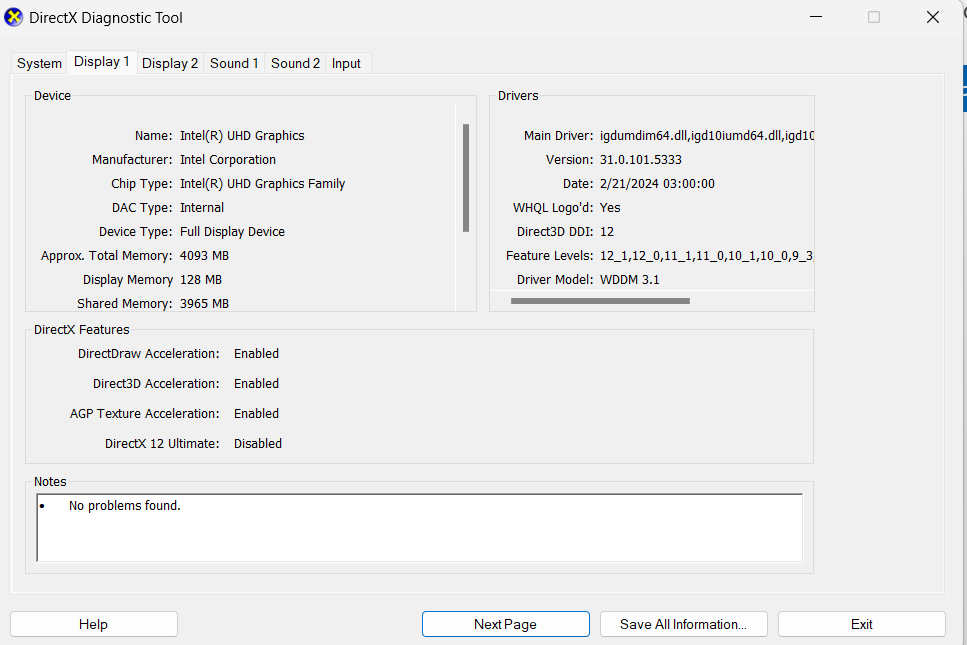 Directx Runtime Error - Microsoft Q&A