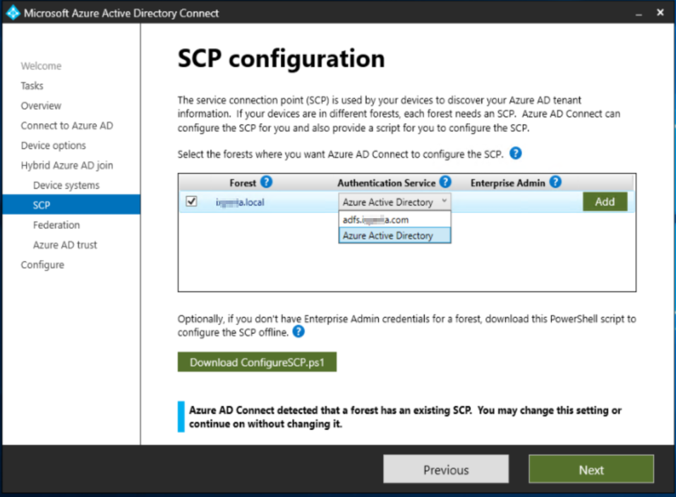 Entra Hybrid join error - Microsoft Q&A