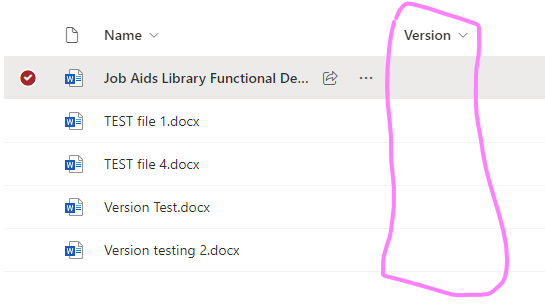 How to add the Version number to a SharePoint document library ...