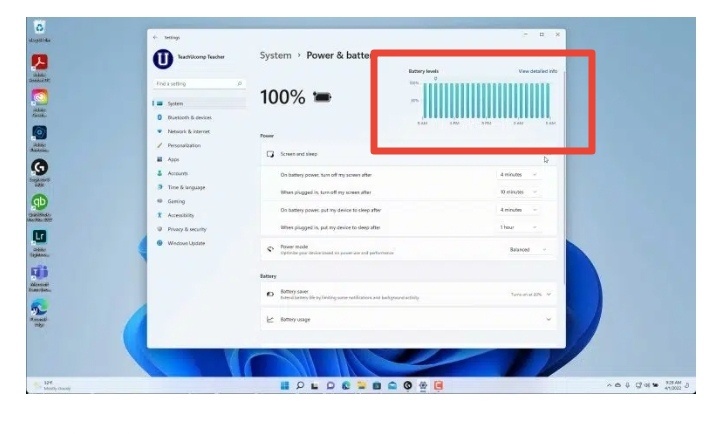 Power & Battery Settings - Microsoft Q&A