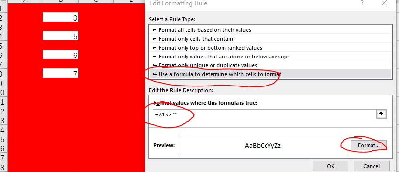 Auto format cells with a color when data entered. - Microsoft Q&A