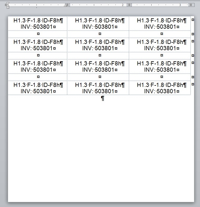 Alignment issue when printing labels from MS Word - Microsoft Q&A