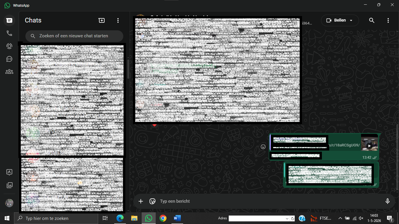 chromebook links kan niet open whatsapp