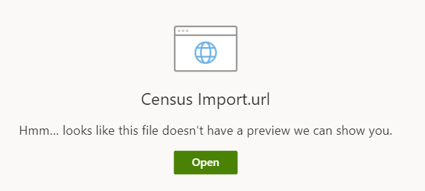 Links in sharepoint online page return message 