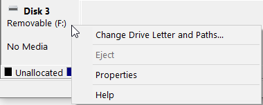 How to reformat USB Flash Drive when it says "There is no media ...