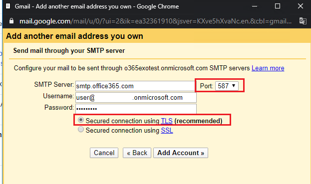 Authentication failed. Please check your username/password. - Microsoft Q&A