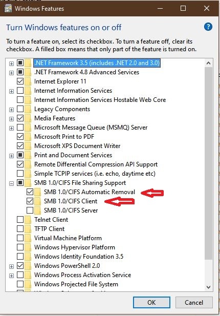 connecting to my NAS issues-network credentials problem - Microsoft Q&A
