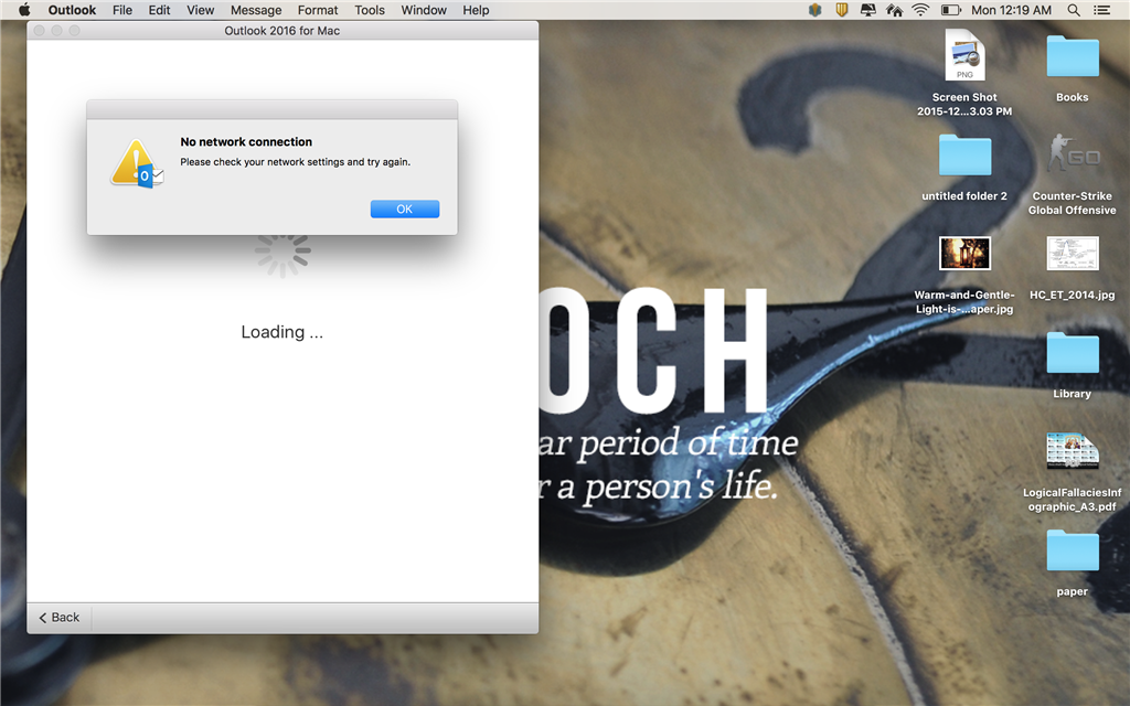 Unable to activate office 2016 for mac - Microsoft Q&A