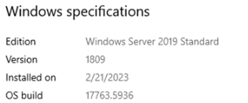 Server 2019 error code 0x80073712 - Microsoft Q&A