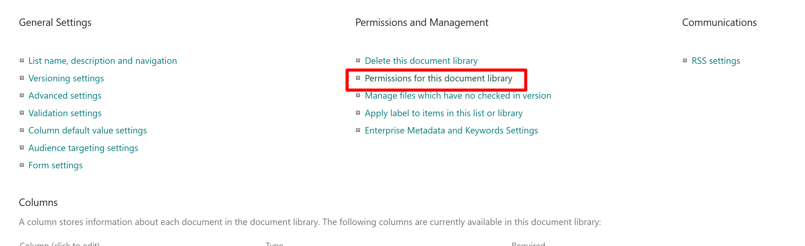 Default Permission in a Document Library in SharePoint - Microsoft Q&A