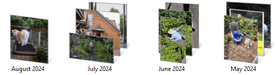 Want pictures library to group photos by month, Windows 11 - Microsoft Q&A