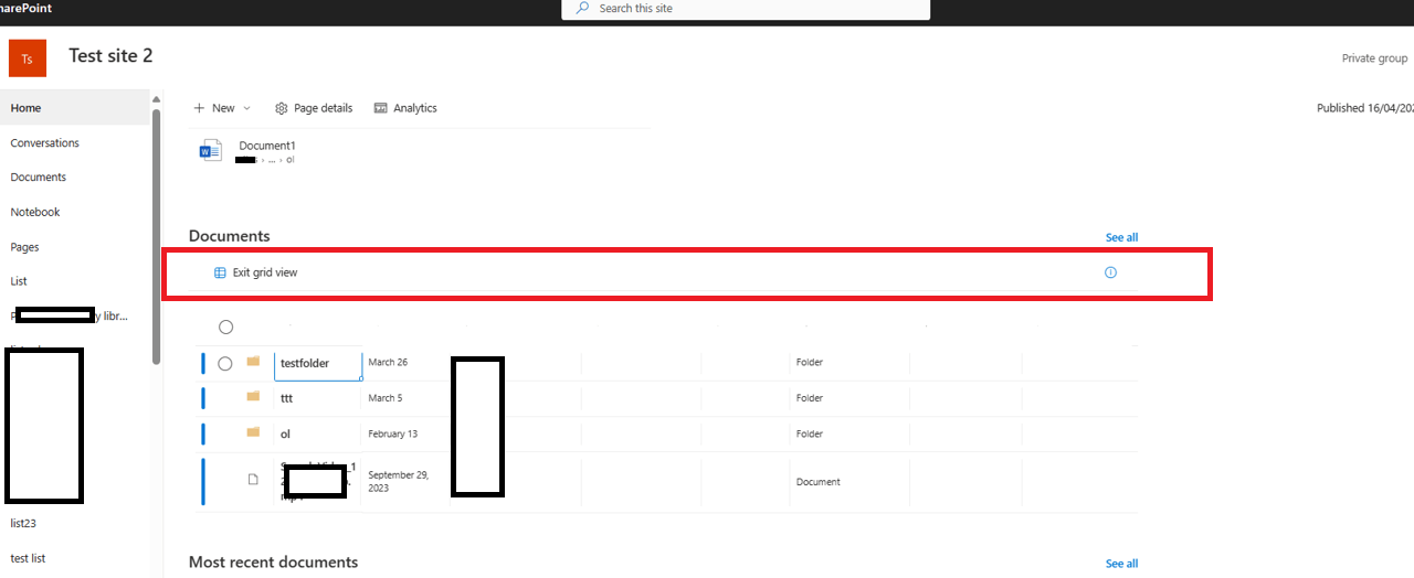Column headers disappear from document library in Edit in Grid View ...