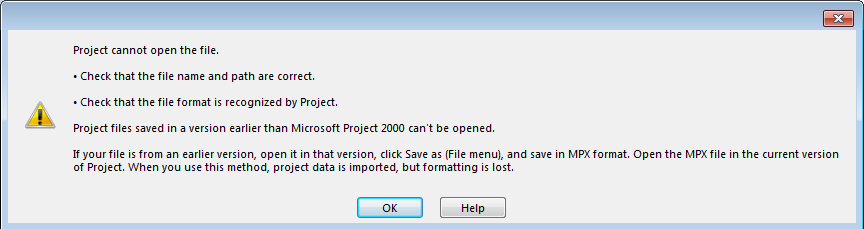 MS Project 2013 cannot open .mpp files stored in SharePoint 2013 ...