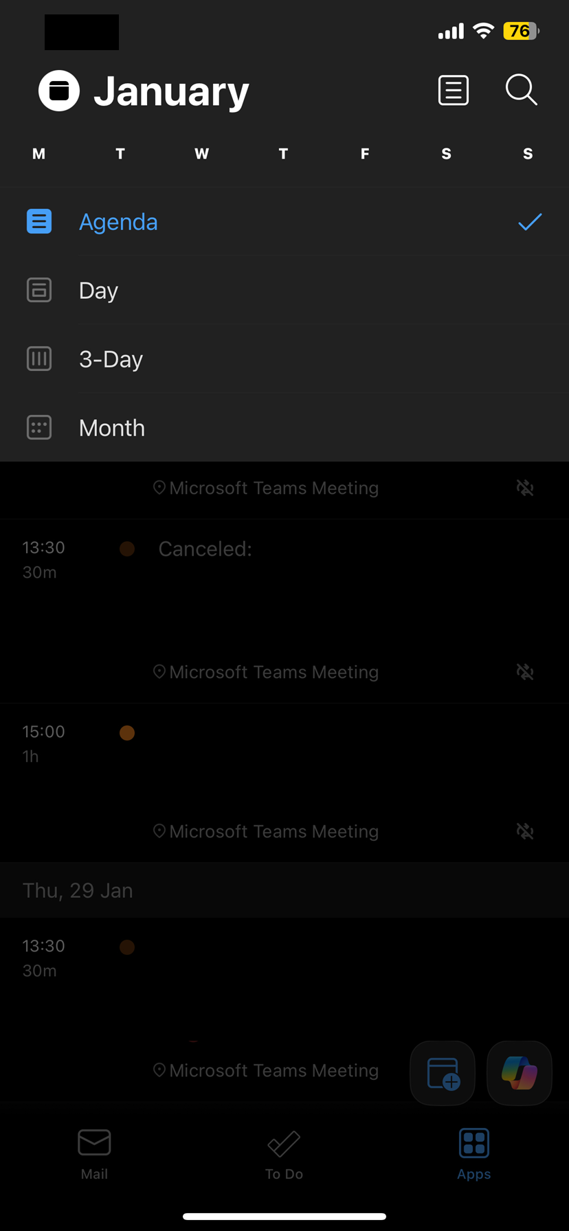 Outlook iOS Calendar – Is There a Way to Adjust Event Spacing Without ...