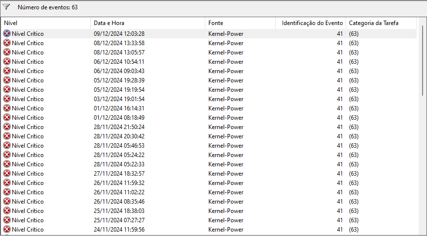 user_c7d7d101様　オーダー分 Kernel-Power 41 (63) error - Microsoft Q&A