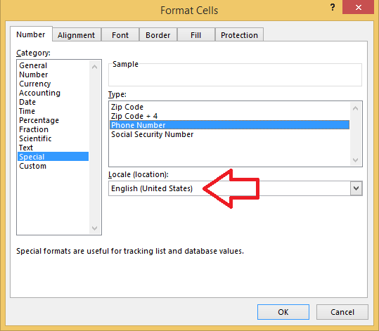 Why dont I have telephone numbers as a valid number format in excel ...