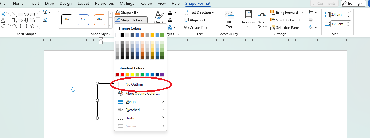Need to hide textbox in business card template, but not hide drawing ...