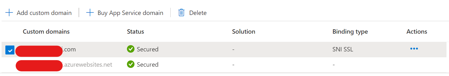 CustomDomains