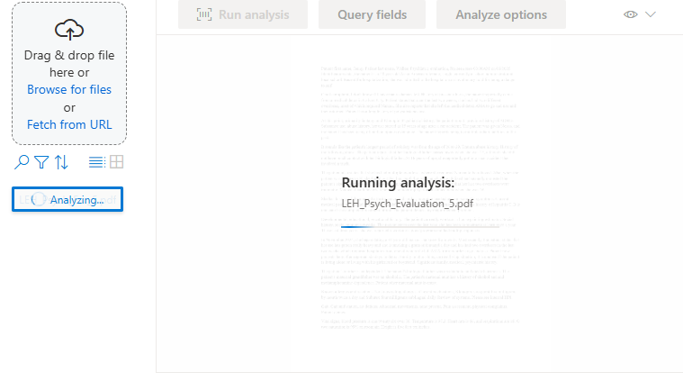 Test Model Document Intelligence got stuck - Microsoft Q&A