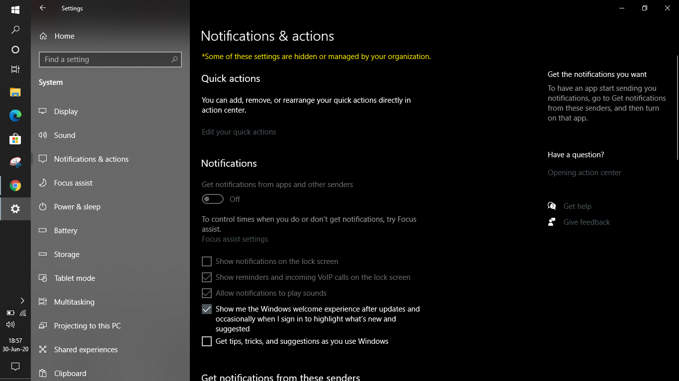 Why I can't enable notification? - Microsoft Q&A