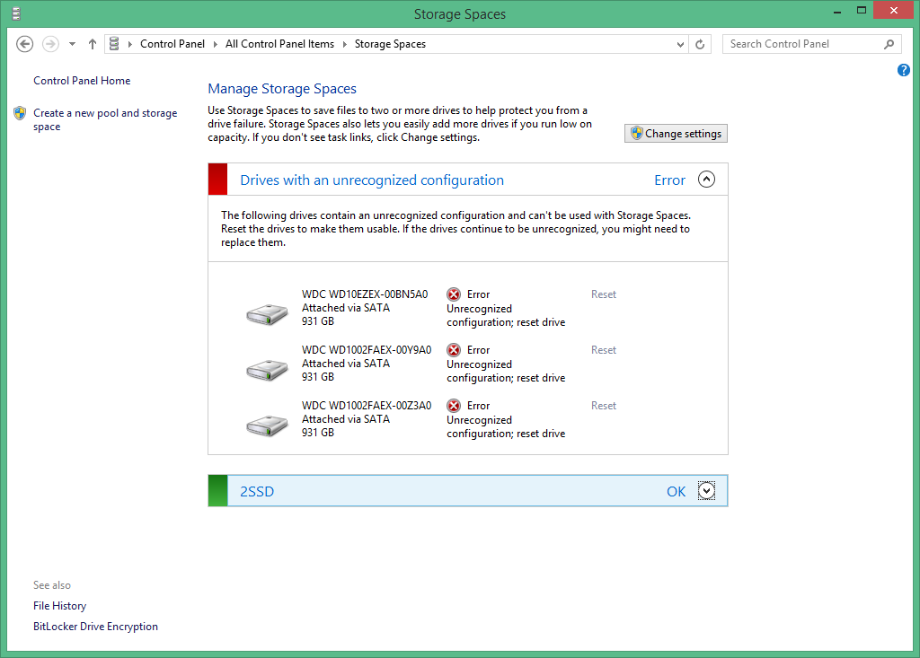 Help! Accidently created Storage Spaces Pool on offline drives. Whole ...