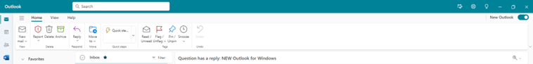 NEW Outlook for Windows - Microsoft Q&A