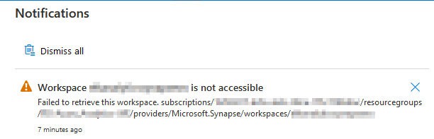 Azure Portal: Synapse Analytics Workspace blade does not load ...