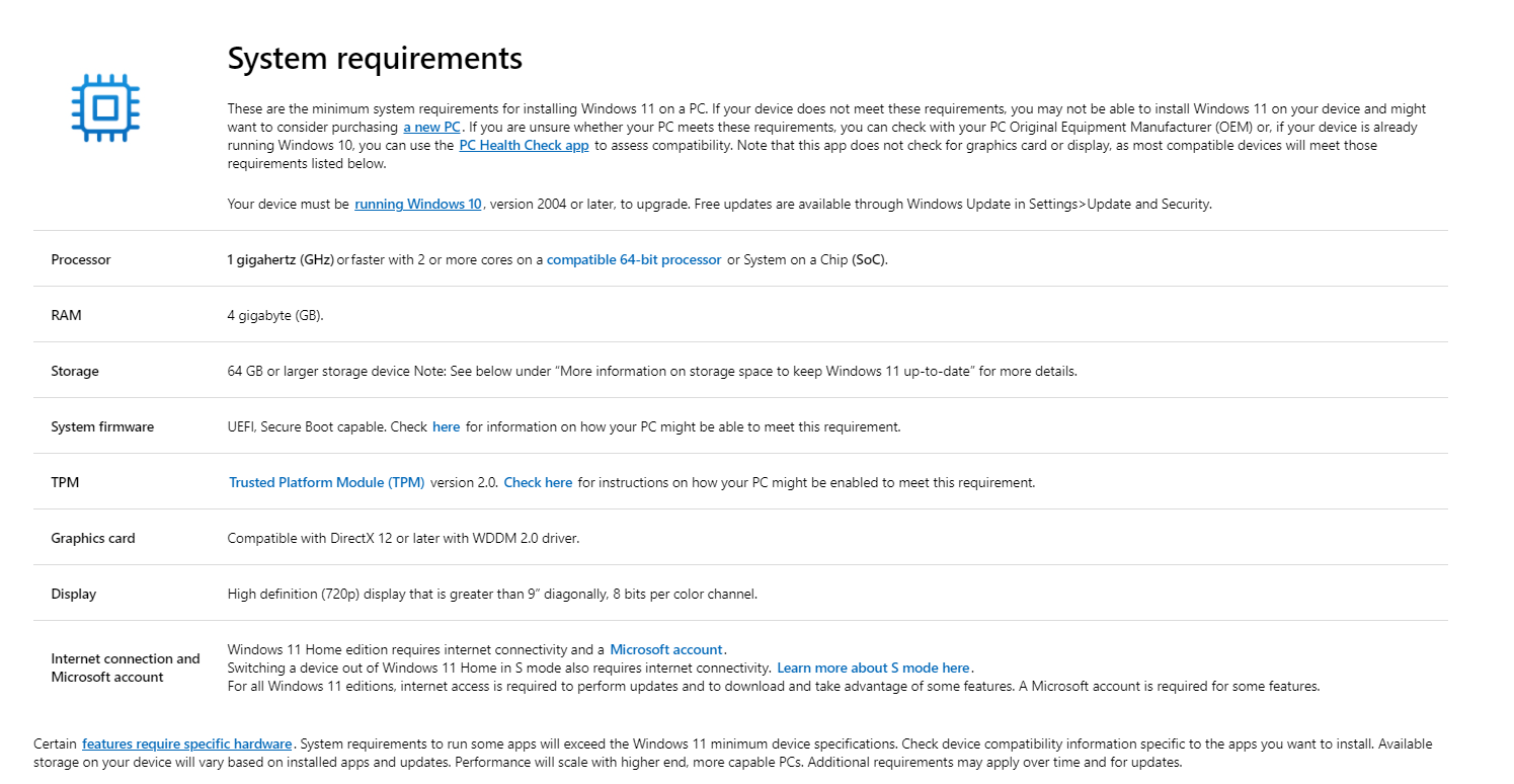 Win11 Pro approved processor list - Microsoft Q&A