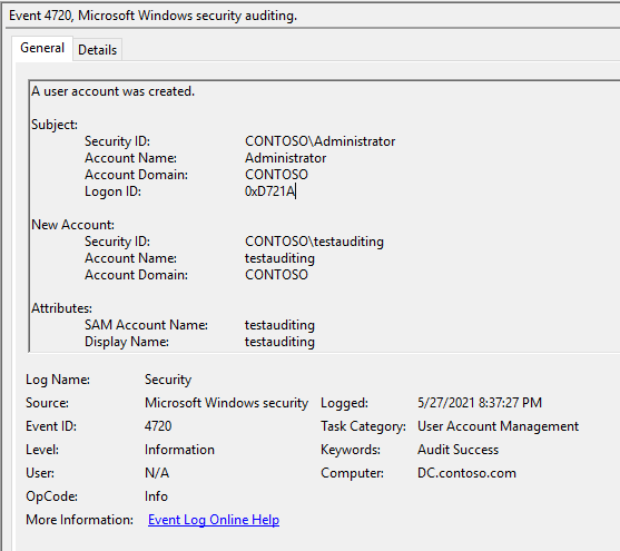 Powershell - Identify the user account who has created accounts in AD ...