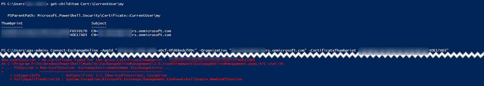 Service principal for Automated Powershell - Access is denied although ...