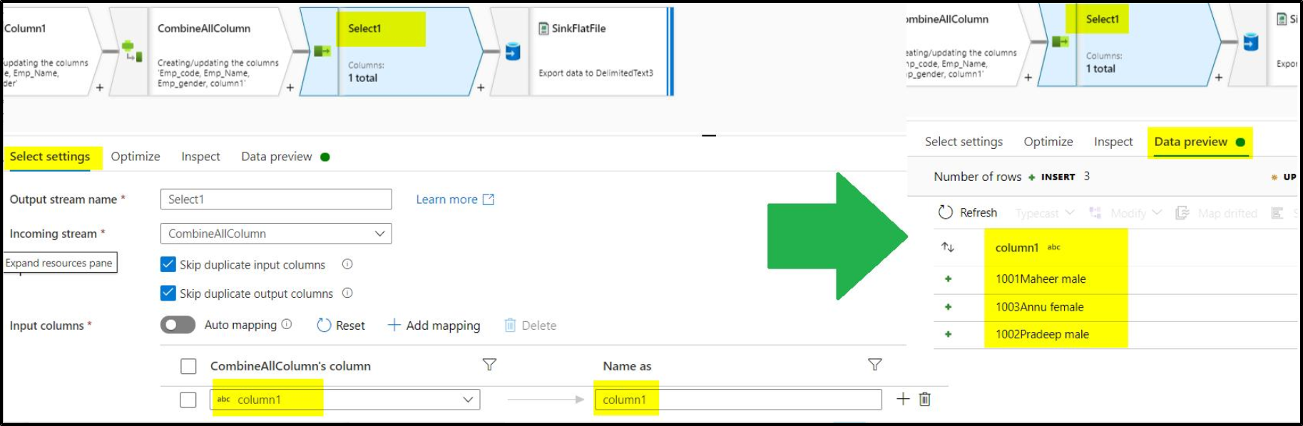 Export Data from SQL Server to Flat File in Azure Data Factory ...