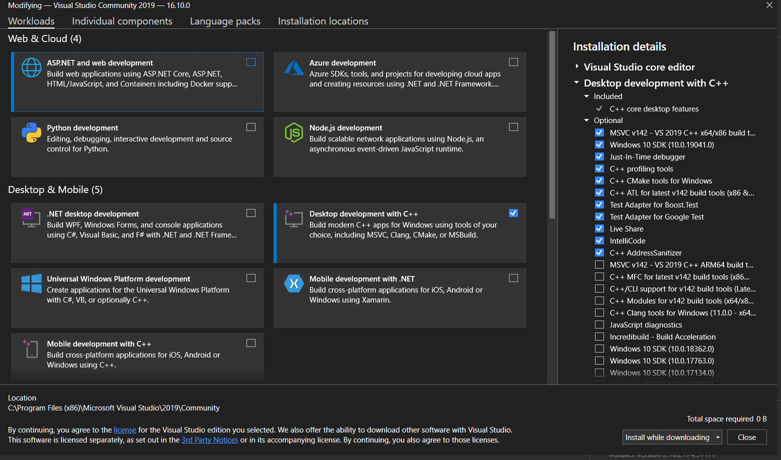 VS IDE 2019 How to fix 