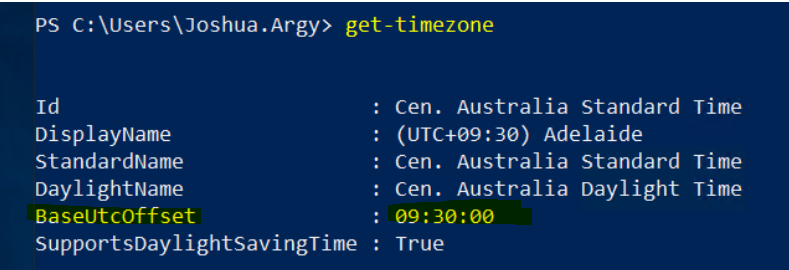 Logon Hours calculating 30 minutes out Not incorporated daylight