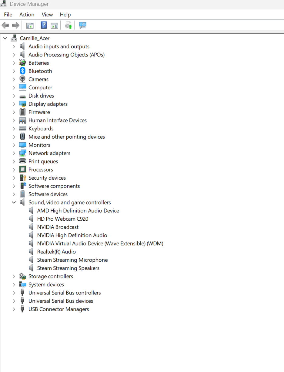 Acer Laptop- Sound Not Working - Microsoft Q&A
