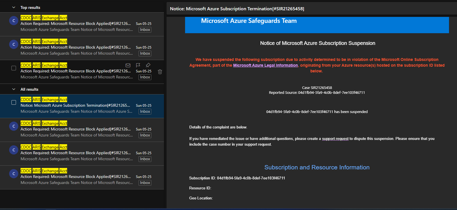 Account hacked and got flagged by AZURE and no response from support ...