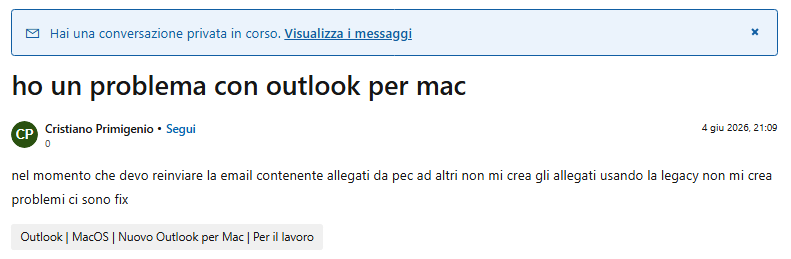 Immagine dell'utente
