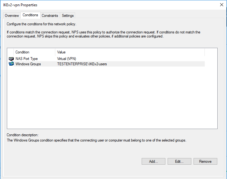 Mikrotik Router Cooperates With Windows Server 2016 Nps, Ikev2-vpn 