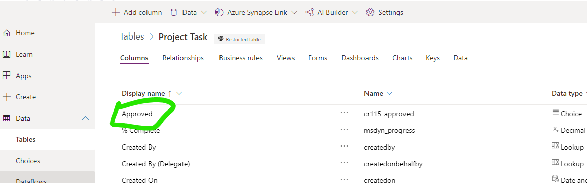 Project for the web - task grid view - Microsoft Q&A