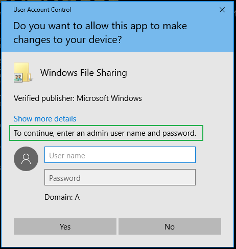 Share folder on window 10 in Domain - Microsoft Q&A