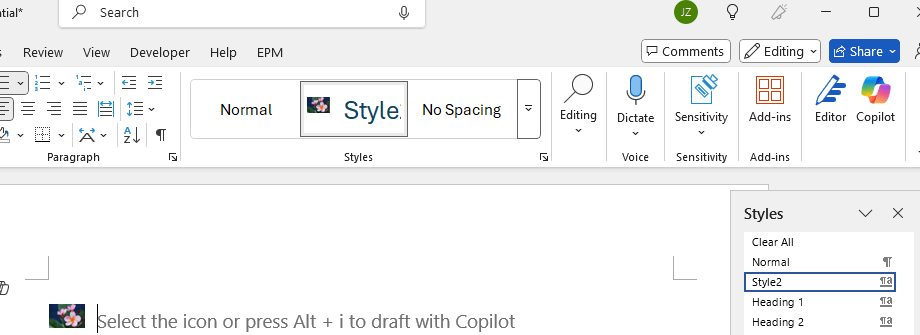 Word Inline (Nested) styles with icons as Bullets have suddenly had the ...