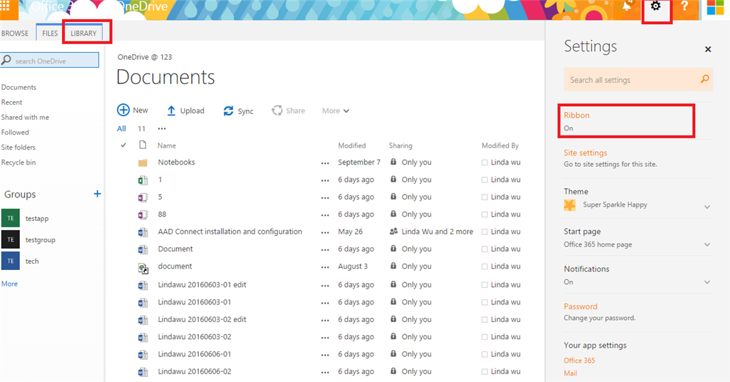 "Shared with" column in OneDrive folder has disappeared - Microsoft Q&A