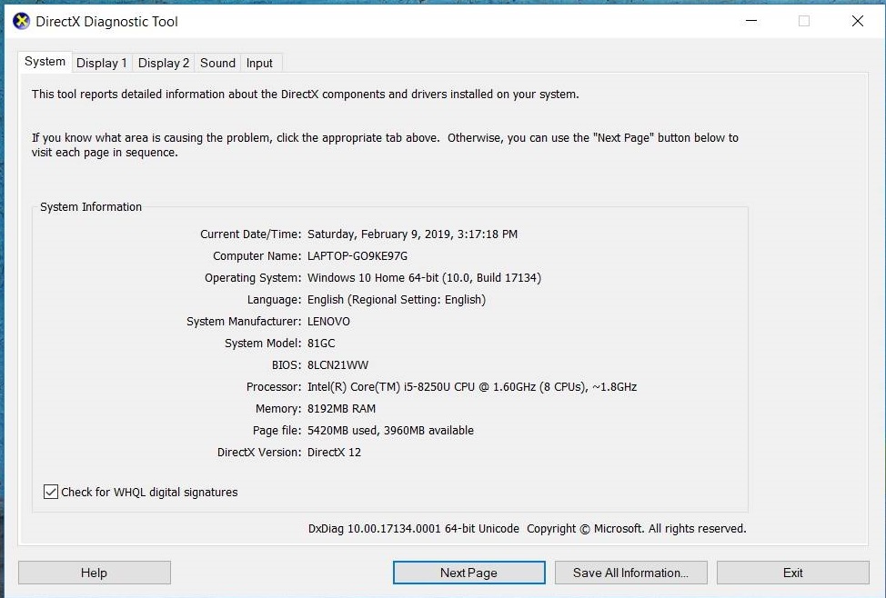 DirectX not installing while trying to install a game - Microsoft Q&A