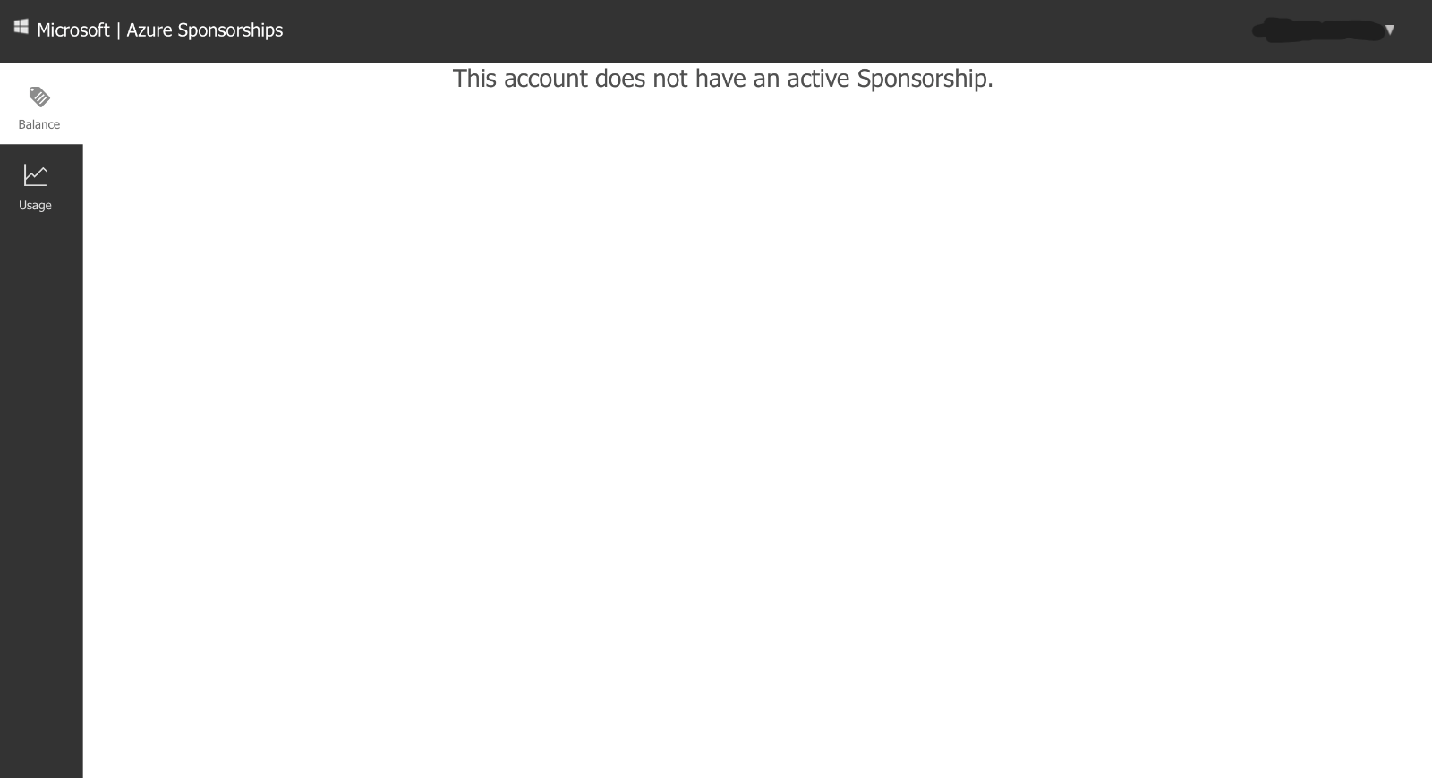 microsoftazuresponsorships.comBalance