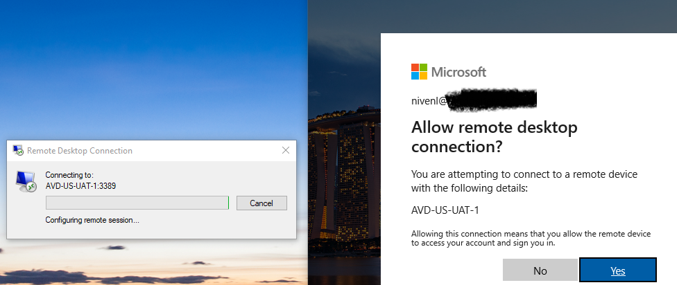 RDP to Azure VM via native Client Bastion with MFA Enabled - Microsoft Q&A