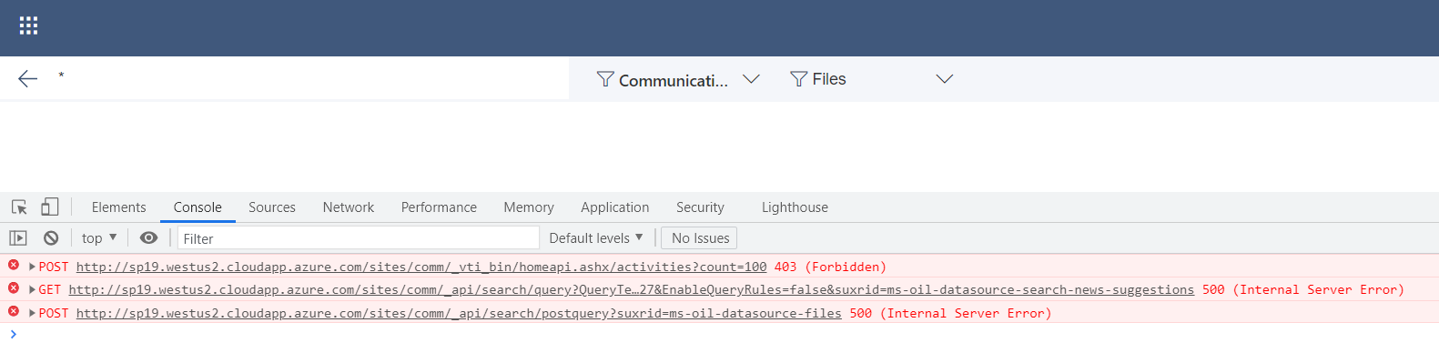 SharePoint Server 2019 Modern site search does not work for anonymous ...