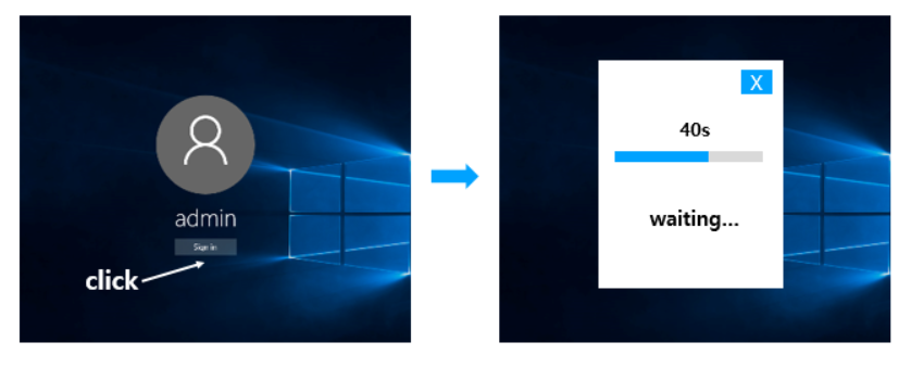 Display modal on login screen of Credential Provider - Microsoft Q&A