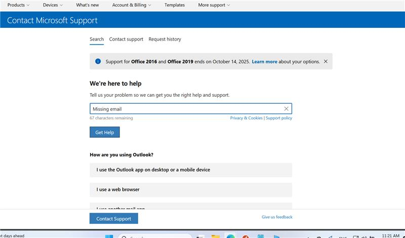 Missing emails - Microsoft Q&A