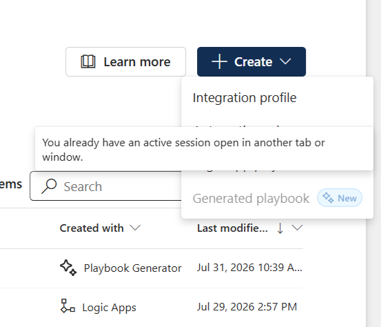 cannot generate playbook