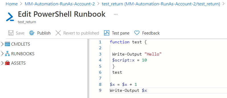 how to transfer powershell runbook to powershell workflow runbook in ...