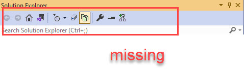 Missing View Code button